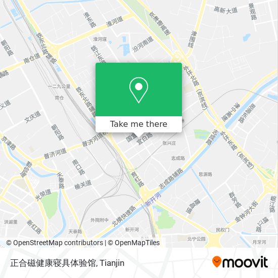 正合磁健康寝具体验馆 map