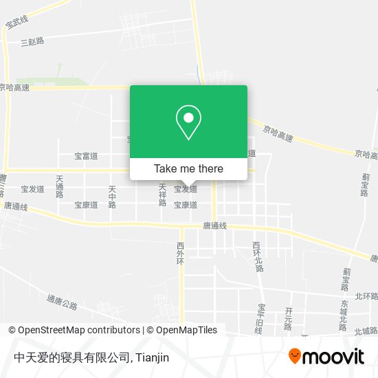 中天爱的寝具有限公司 map