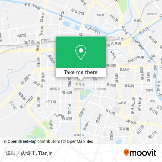 津味居肉饼王 map