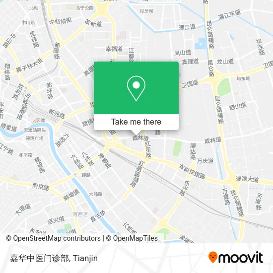 嘉华中医门诊部 map