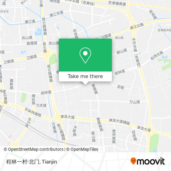程林一村-北门 map