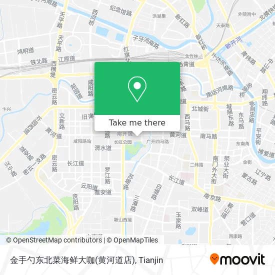 金手勺东北菜海鲜大咖(黄河道店) map