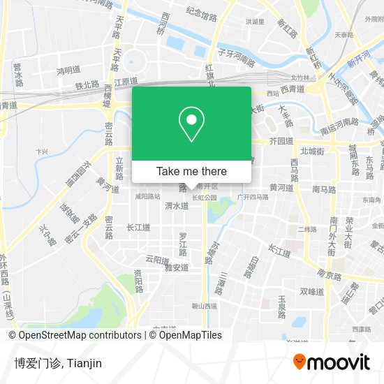 博爱门诊 map