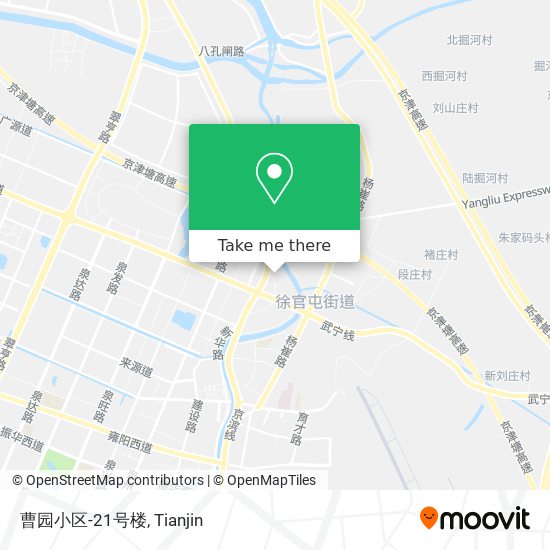 曹园小区-21号楼 map