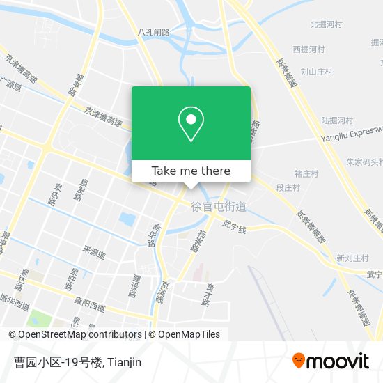 曹园小区-19号楼 map