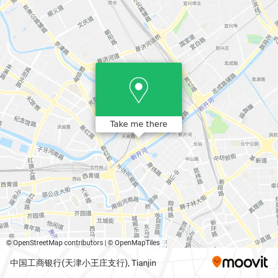 中国工商银行(天津小王庄支行) map