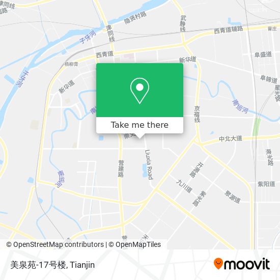 美泉苑-17号楼 map
