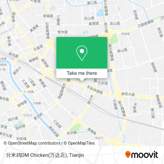 分米鸡DM Chicken(万达店) map