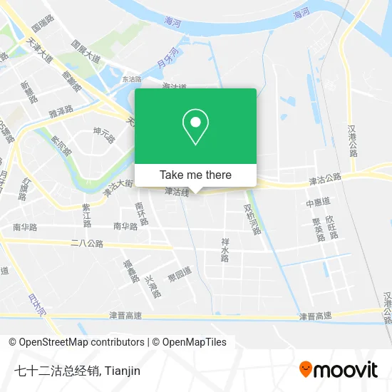 七十二沽总经销 map