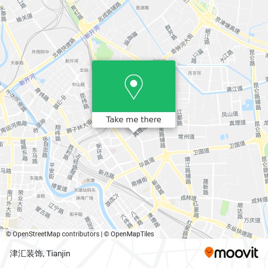 津汇装饰 map