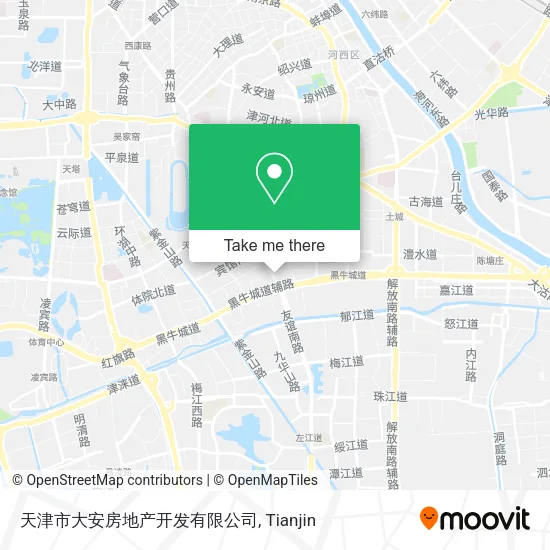 天津市大安房地产开发有限公司 map