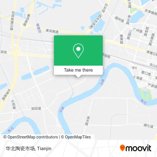 华北陶瓷市场 map