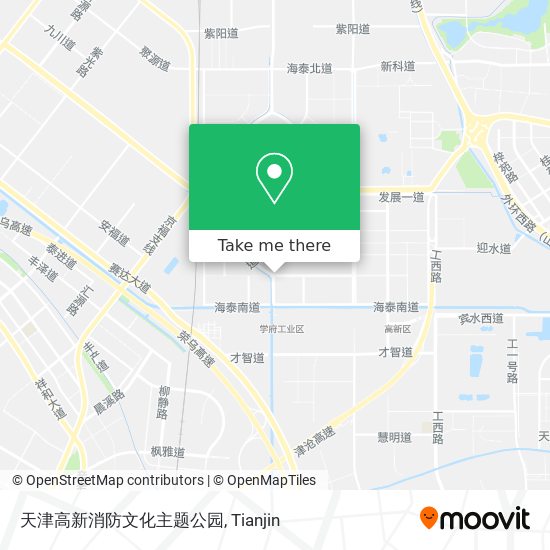 天津高新消防文化主题公园 map