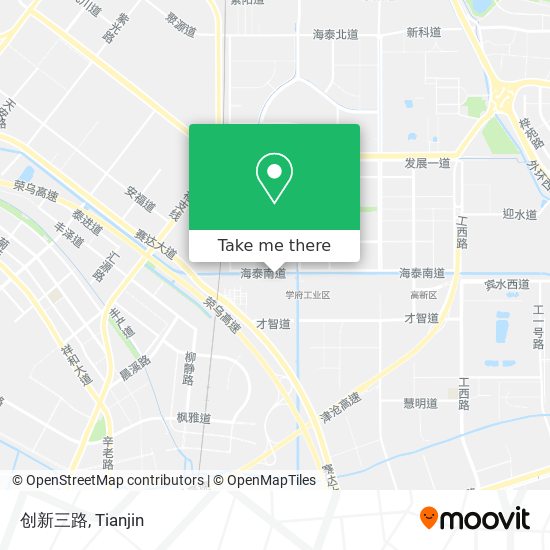 创新三路 map