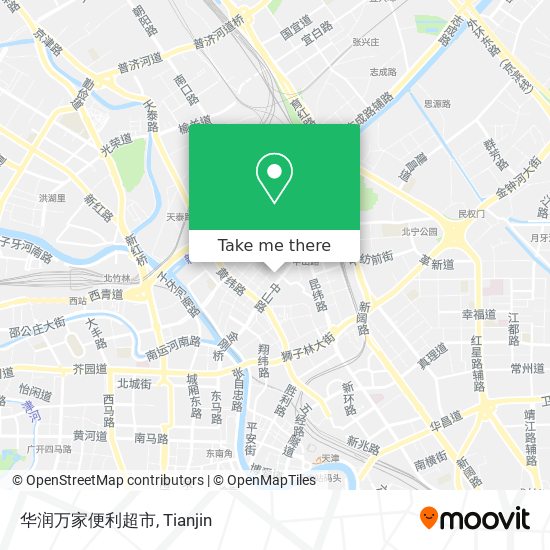 华润万家便利超市 map