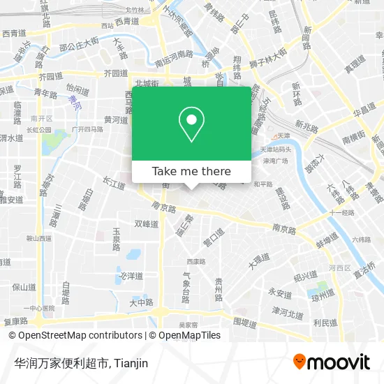 华润万家便利超市 map