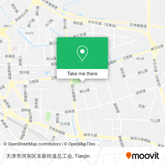 天津市河东区东新街道总工会 map