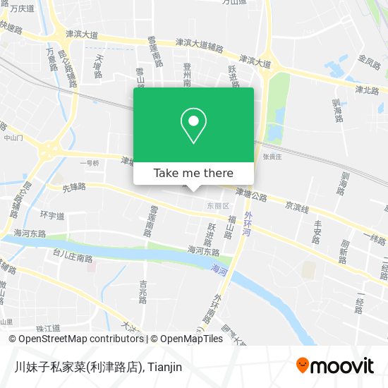 川妹子私家菜(利津路店) map
