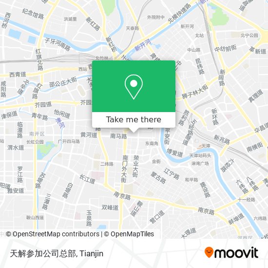 天解参加公司总部 map
