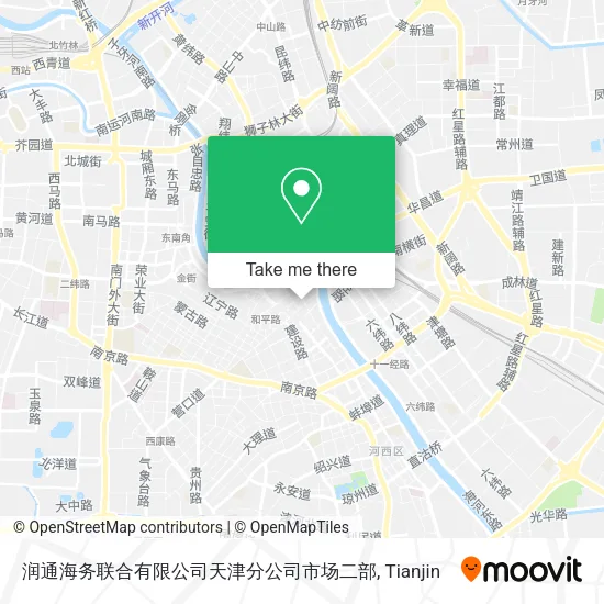 润通海务联合有限公司天津分公司市场二部 map