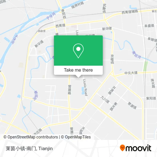 莱茵小镇-南门 map