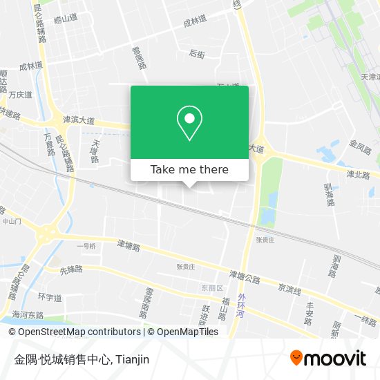 金隅·悦城销售中心 map
