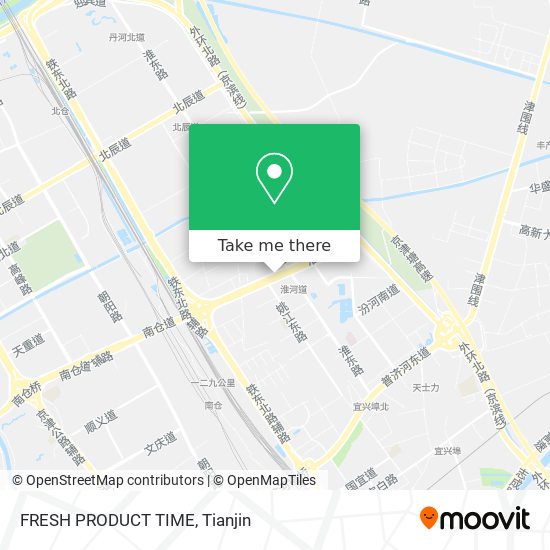 FRESH PRODUCT TIME map