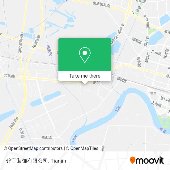 锌宇装饰有限公司 map