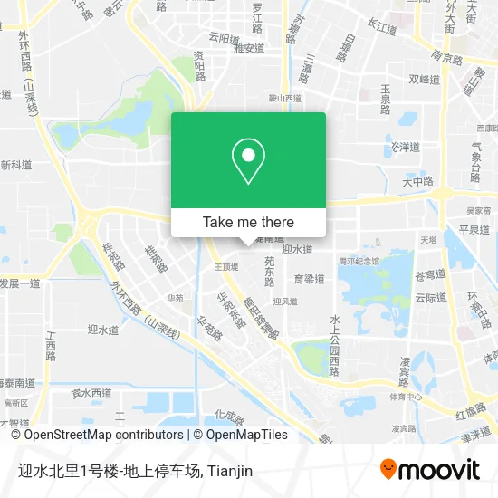迎水北里1号楼-地上停车场 map