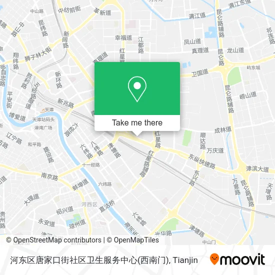 河东区唐家口街社区卫生服务中心(西南门) map