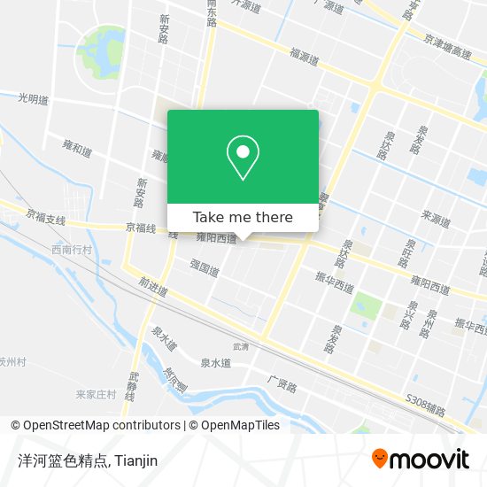 洋河篮色精点 map