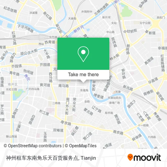 神州租车东南角乐天百货服务点 map