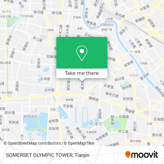 SOMERSET OLYMPIC TOWER map