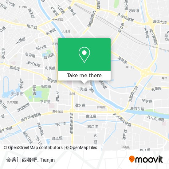 金蒂门西餐吧 map