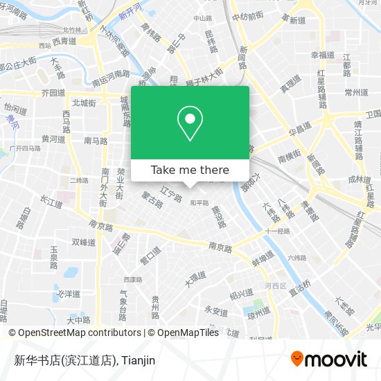 新华书店(滨江道店) map