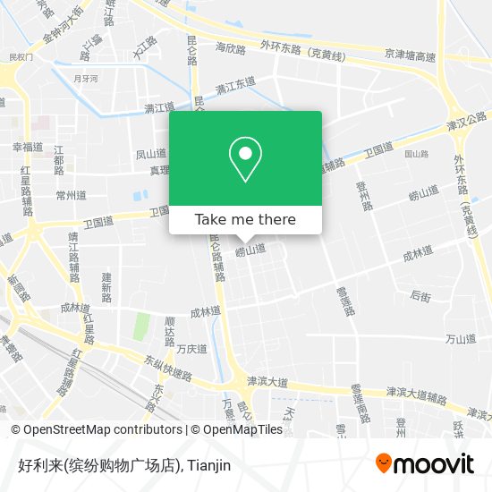 好利来(缤纷购物广场店) map