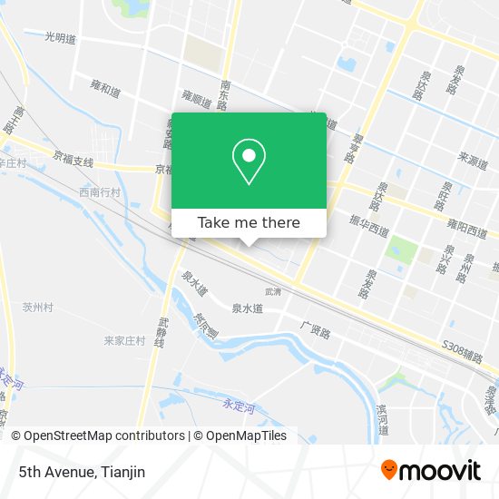 5th Avenue map