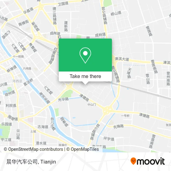 晨华汽车公司 map