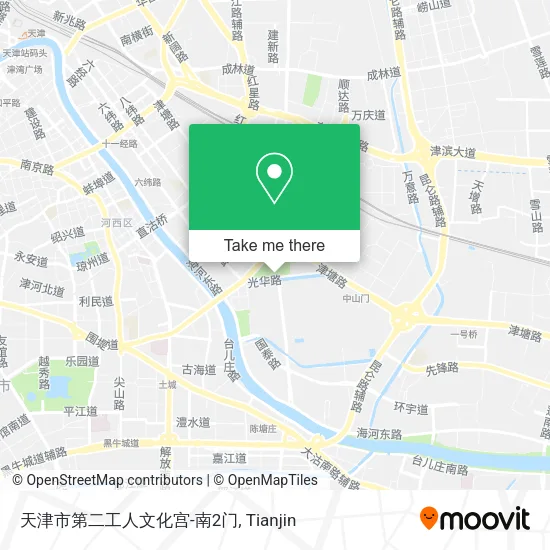 天津市第二工人文化宫-南2门 map