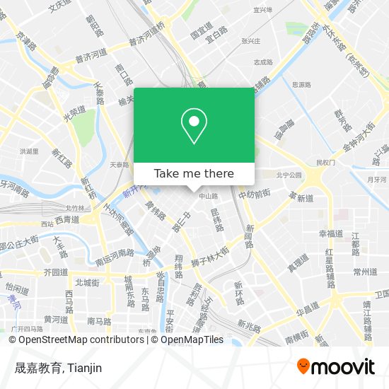 晟嘉教育 map