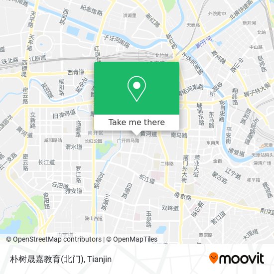 朴树晟嘉教育(北门) map