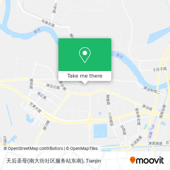 天后圣母(南大街社区服务站东南) map