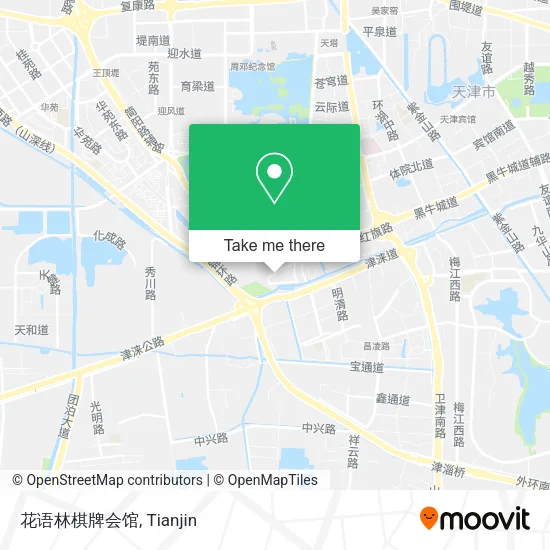 花语林棋牌会馆 map
