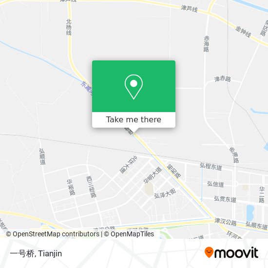 一号桥 map