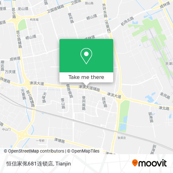 恒信家俬681连锁店 map