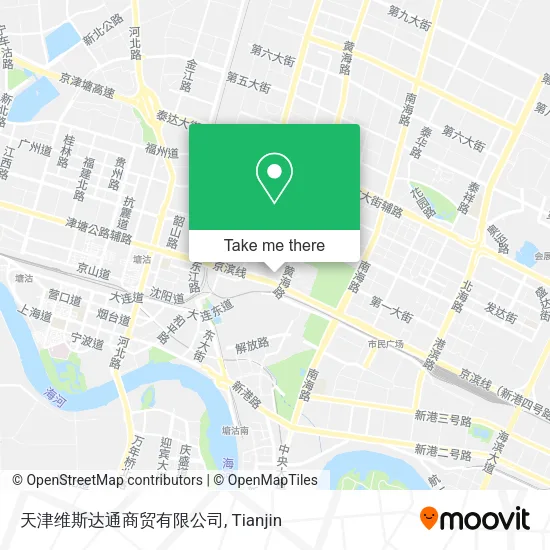 天津维斯达通商贸有限公司 map
