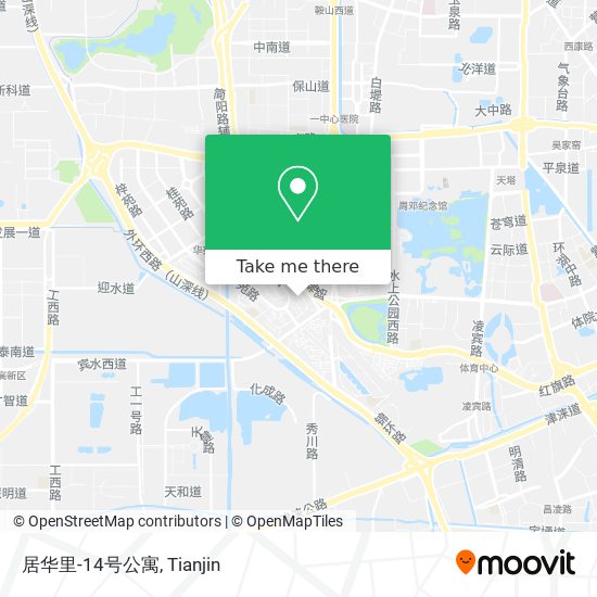 居华里-14号公寓 map