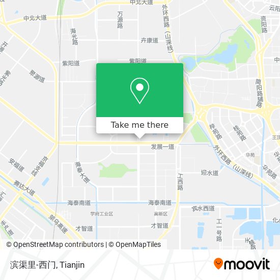 滨渠里-西门 map