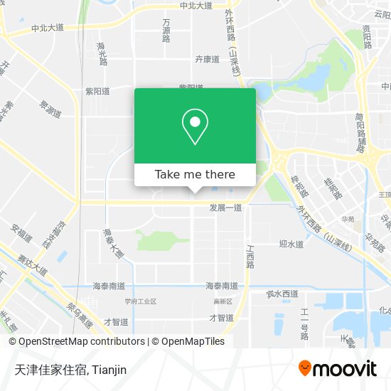天津佳家住宿 map
