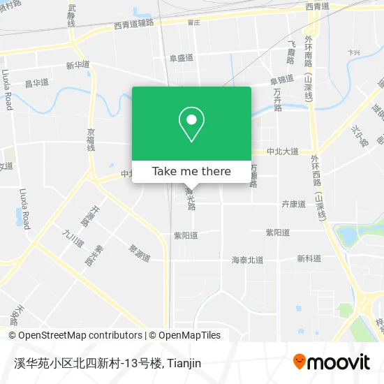 溪华苑小区北四新村-13号楼 map
